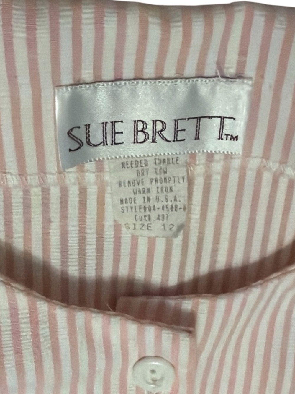 Vintage 80s y2k Sue Brett summer flowy fit flare Front button maxi midi Dress 12 - Picture 4 of 7